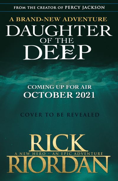 Cover for Rick Riordan · Daughter of the Deep (Gebundenes Buch) (2021)