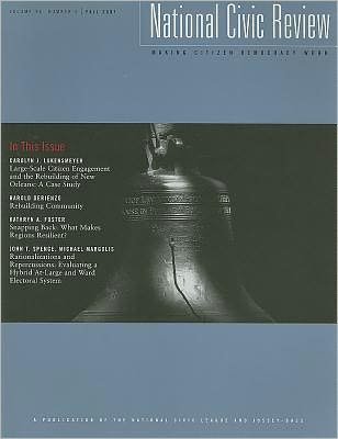 Cover for Ncr (National Civic Review) · National Civic Review (Fall 2007) (Paperback Book) (2007)