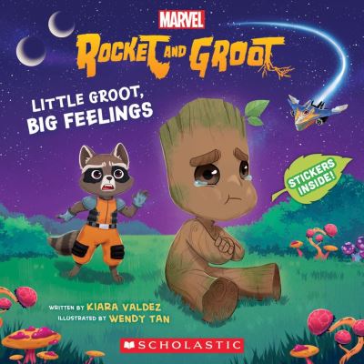 Little Groot, Big Feelings - Marvel Rocket and Groot - Kiara Valdez - Kirjat - Scholastic - 9780702329166 - torstai 3. elokuuta 2023