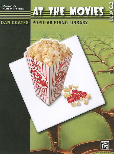 Cover for Dan Coates · At the Movies 3 Piano (Paperback Book) (2010)