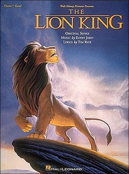 The Lion King: Music from the Motion Picture Soundtrack - Hal Leonard Publishing Corporation - Books - Hal Leonard Corporation - 9780793534166 - 1995
