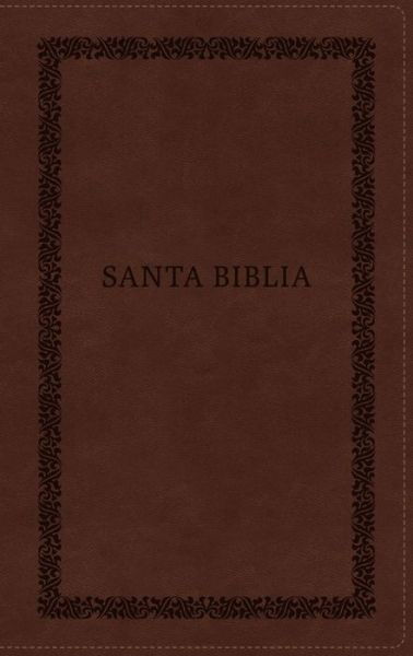 Cover for Vida · Biblia Reina-Valera 1960, Tierra Santa, Ultrafina Letra Grande, Leathersoft, Café, con Cierre (Buch) (2023)
