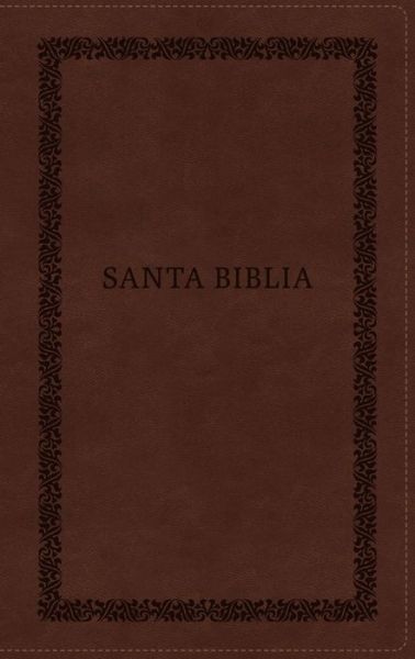 Biblia Reina-Valera 1960, Tierra Santa, Ultrafina Letra Grande, Leathersoft, Café, con Cierre - Vida - Books - Vida Publishers - 9780829772166 - January 10, 2023