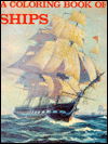 Cover for Bellerophon Books · A Coloring Book of Ships (Paperback Book) (1992)