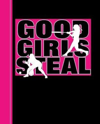 Cover for Shayley Stationery Books · Girls Softball Design (Paperback Book) (2019)