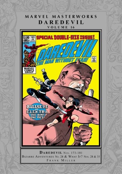 Cover for Frank Miller · Marvel Masterworks: Daredevil Vol. 16 (Inbunden Bok) (2022)