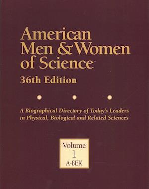 Cover for Gale Research Inc · American Men and Women of Science (Paperback Book) (2018)