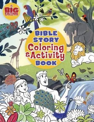 Cover for B&amp;H Kids Editorial Staff · Bible story coloring and activity book (Paperback Book) (2017)
