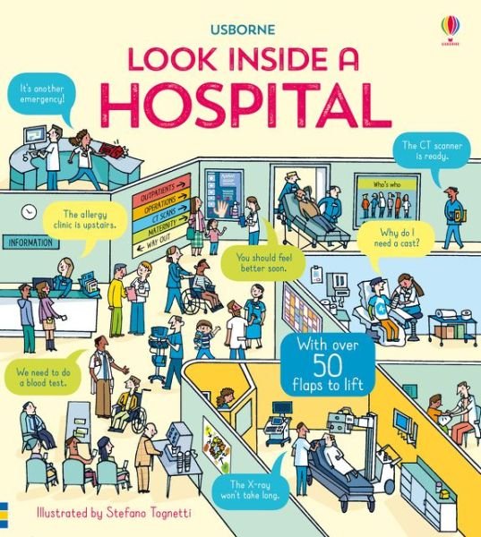 Look Inside a Hospital - Look Inside - Zoe Fritz - Livros - Usborne Publishing Ltd - 9781474948166 - 10 de janeiro de 2019