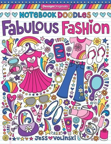 Cover for Jess Volinski · Notebook Doodles Fabulous Fashion: Coloring &amp; Activity Book - Notebook Doodles (Paperback Book) (2015)