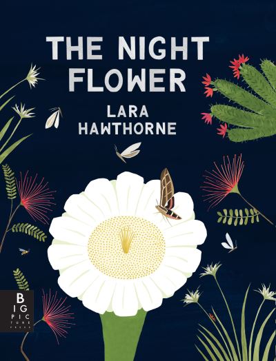 Cover for Lara Hawthorne · The Night Flower The Blooming of the Saguaro Cactus (Hardcover Book) (2019)