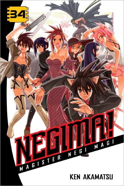 Cover for Ken Akamatsu · Negima! 34 (Pocketbok) (2012)