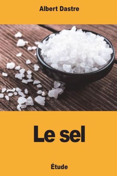 Cover for Albert Dastre · Le Sel (Paperback Book) (2018)