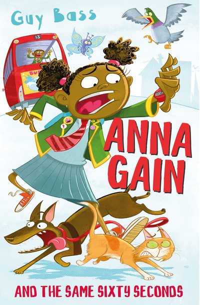 Cover for Guy Bass · Anna Gain and the Same Sixty Seconds (Pocketbok) (2020)