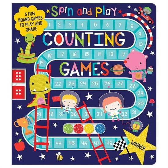 Cover for Board Book Spin &amp; Play Counting Games (Hardcover Book)