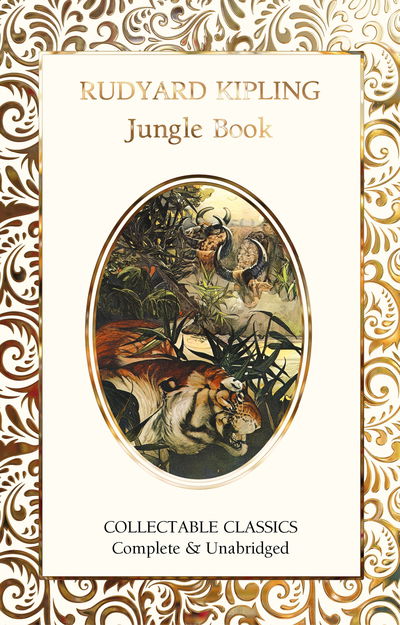 Cover for Rudyard Kipling · The Jungle Book - Flame Tree Collectable Classics (Gebundenes Buch) [New edition] (2021)