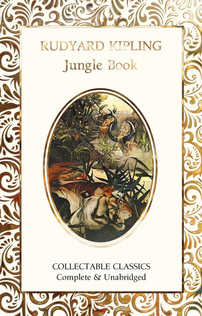 Cover for Rudyard Kipling · The Jungle Book - Flame Tree Collectable Classics (Gebundenes Buch) [New edition] (2021)