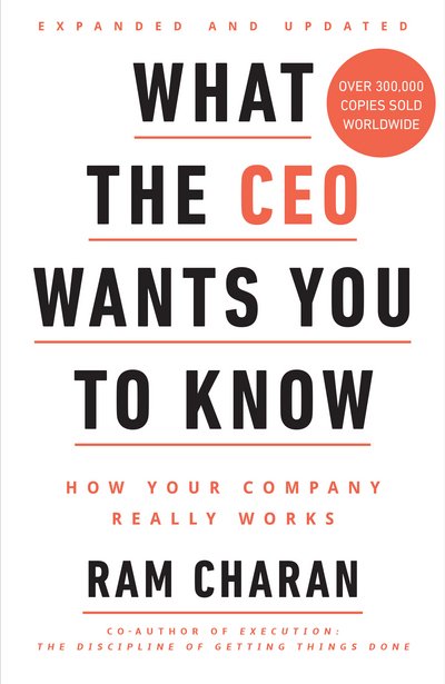 Cover for Ram Charan · What the CEO Wants You to Know: How Your Company Really Works (Hardcover Book) (2018)