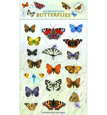 Cover for Caz Buckingham · Butterflies - Sticker Play Scenes (Loose-leaf) (2014)