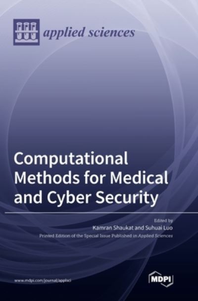 Cover for Suhuai Luo · Computational Methods for Medical and Cyber Security (Hardcover Book) (2022)