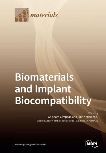 Cover for Ani?oara Cimpean · Biomaterials and Implant Biocompatibility (Pocketbok) (2020)