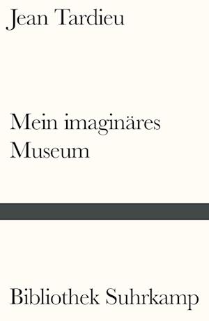 Cover for Jean Tardieu · Mein imaginäres Museum (Bok) (2024)