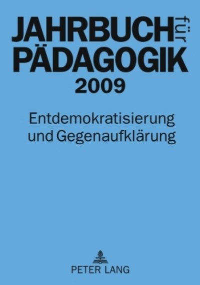 Cover for Sven Kluge · Jahrbuch Fuer Paedagogik 2009 (Paperback Bog) (2010)