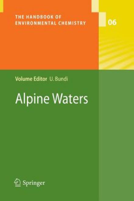 Cover for Ulrich Bundi · Alpine Waters - The Handbook of Environmental Chemistry (Paperback Book) [2010 edition] (2012)