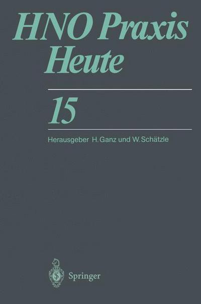 Cover for R Chilla · Hno Praxis Heute - Hno Praxis Heute  (Abgeschlossen) (Taschenbuch) [Softcover Reprint of the Original 1st Ed. 1995 edition] (2012)