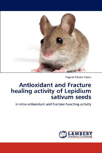 Cover for Yogesh Chand Yadav · Antioxidant and Fracture Healing Activity of Lepidium Sativum Seeds: in Vitro Antioxidant and Fracture Heacting Activity (Paperback Bog) (2012)
