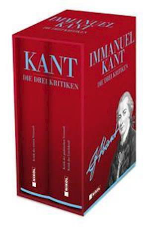 Cover for Immanuel Kant · Die drei Kritiken: Kritik der reinen Vernunft, Kritik der praktischen Vernunft, Kritik der Urteilskraft (Hardcover Book) (2021)