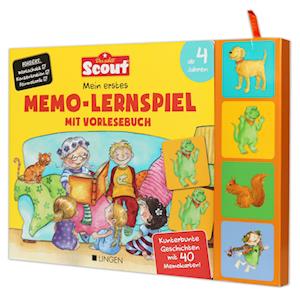 Scout: Mein erstes Memo Lernspiel mit Vorlesebuch - Kunterbunte Geschichten mit 40 Memokarten! -  - Książki - Lingen Verlag - 9783963473166 - 15 lutego 2023