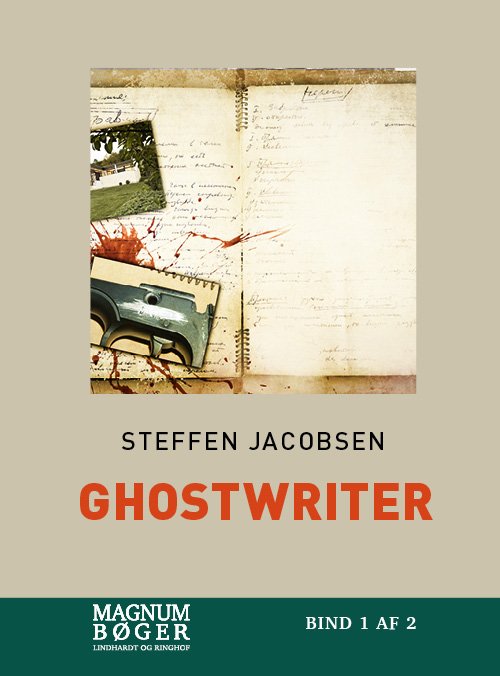 Cover for Steffen Jacobsen · Ghostwriter (Storskrift) (Sewn Spine Book) [1st edition] (2018)