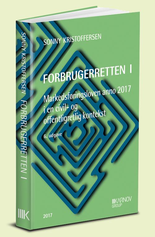 Cover for Sonny Kristoffersen · Se nu ISBN 9788761941817: Forbrugerretten I (Sewn Spine Book) [6th edition] (2017)