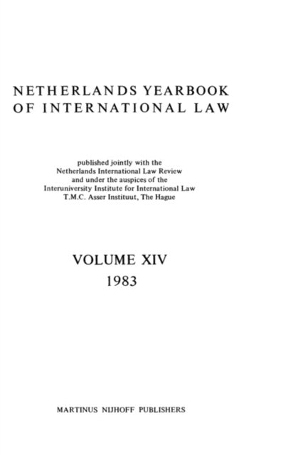 Cover for T.M.C. Asser Instituut · Netherlands Yearbook of International Law 1983 (Hardcover bog) (1993)