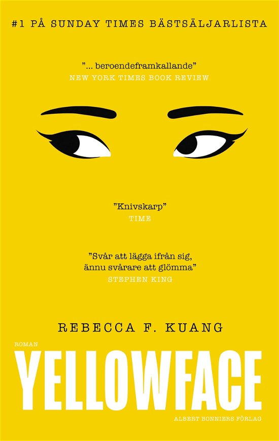 Cover for R. F. Kuang · Yellowface : Svensk utgåva (Innbunden bok) (2024)