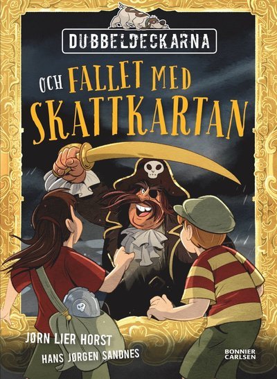 Cover for Jørn Lier Horst · Dubbeldeckarna: Dubbeldeckarna och fallet med skattkartan (Indbundet Bog) (2018)