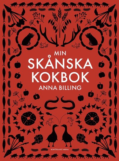 Cover for Anna Billing · Min skånska kokbok (Inbunden Bok) (2020)