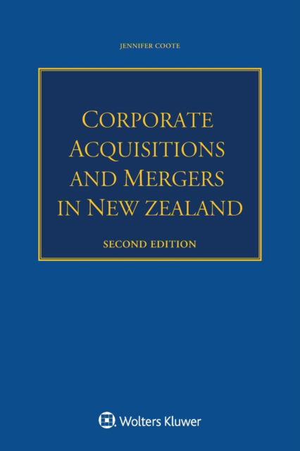 Cover for Coote Jennifer Coote · Corporate Acquisitions and Mergers in New Zealand (Paperback Book) (2023)