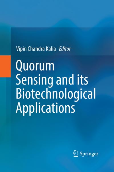 Cover for Quorum Sensing and its Biotechnological Applications (Paperback Book) [Softcover reprint of the original 1st ed. 2018 edition] (2019)