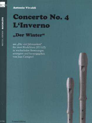 Cover for Vivaldi · Winter,für 2 Blockflöten.N4716 (Book)