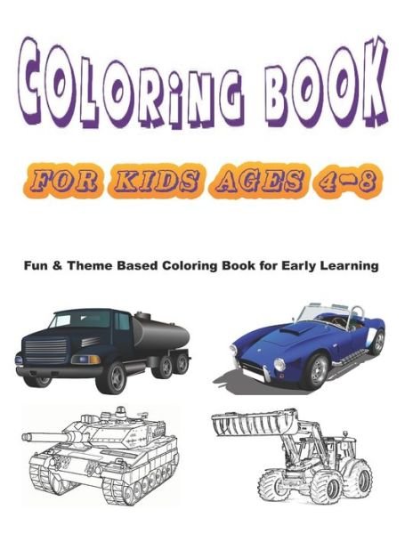 Coloring Book for Kids Ages 4-8 - Dream E?dition - Bücher - Independently Published - 9798591090166 - 6. Januar 2021