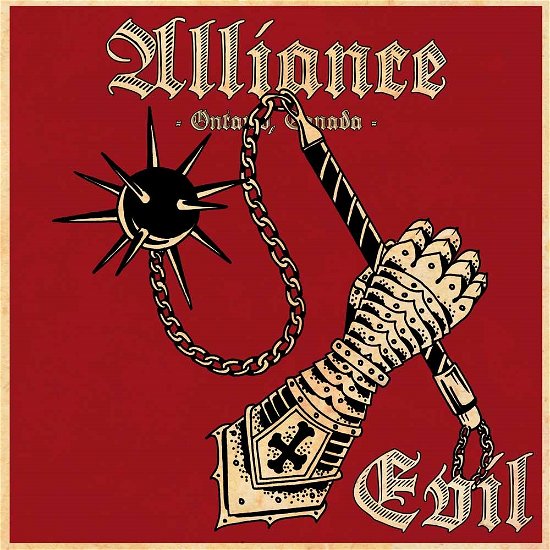 Cover for Alliance · Evil (12&quot;) (2016)