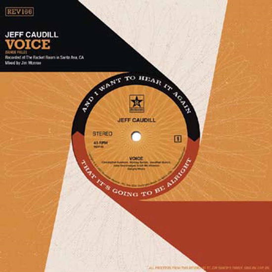 Cover for Jeff Caudill · Voice / Wishing Well (Burnt Orange Vinyl) (7&quot;) (2017)