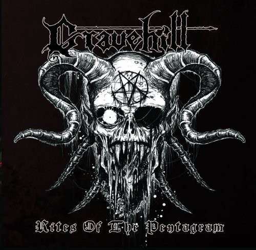 Cover for Gravehill · Rites of the Pentragram\metal of Dea Th (CD) [Bonus Tracks edition] (1990)