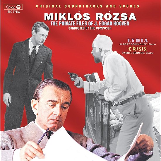Cover for Miklos Rozsa · Private Files of J. Edgar Hoover (CD) (2023)