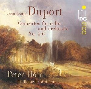 Concertos for Violoncello - J.L. Duport - Musik - MDG - 0760623158167 - 14 september 2009