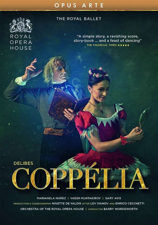 Cover for Royal Ballet · Delibes: Coppelia (DVD) (2020)