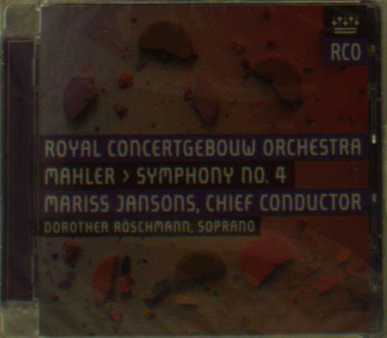 Mahler / Symphony No 4 - Rco / Jansons - Musiikki - RCO LIVE - 0814337019167 - perjantai 16. lokakuuta 2015