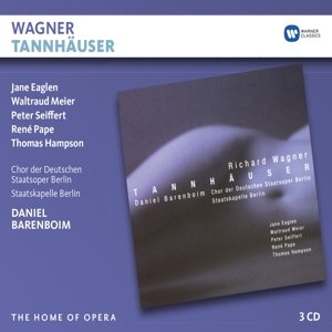 Cover for Barenboim / Pape / Seiffert / Hampson / Eaglen / Meier · Wagner: Tannhauser (Home Of Opera) (CD) (2016)